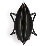 Gothistar The Quiet Watcher Leather Tote Bag