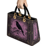 Gothistar The Quiet Watcher Personalized Lady Leather Bag