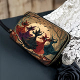 Gothistar Spellbound Waltz Leather Wallet Purse