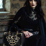 Gothistar Serpentis Nocturne Lady Leather Bag
