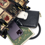 Gothistar Victorian Skull Leather Bag