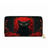 Gothistar Crimson Gaze Leather Wallet Purse
