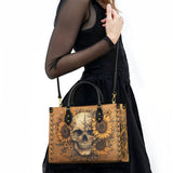 Gothistar Eternal Skull Leather Bag