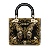 Gothistar The Monarch Of The Damned Personalized Lady Leather Bag