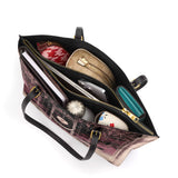 Gothistar Ethereal Nightfall Leather Tote Bag
