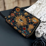 Gothistar Heart Of The Oracle Leather Wallet Purse