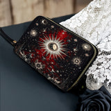 Gothistar Sanctum Of Stars Leather Wallet Purse