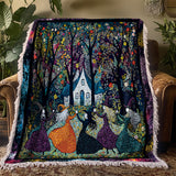 Gothistar Beautiful Witchy Woman Woven Tapestry Blanket