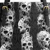 Gothistar Veil Of The Forgotten Leather Tote Bag