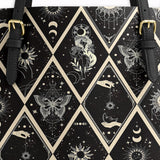 Gothistar  Celestia Nocturne Leather Tote Bag
