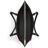 Gothistar Crimson Oracle Leather Tote Bag