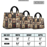 Gothistar Victorian Skull Lady Leather Bag