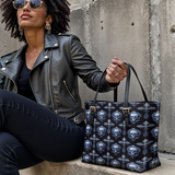 Gothistar The Dark Cross Leather Tote Bag