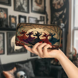 Gothistar Spellbound Waltz Leather Wallet Purse