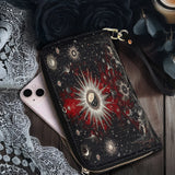 Gothistar Sanctum Of Stars Leather Wallet Purse