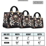 Gothistar The Vowed Skull Lady Leather Bag