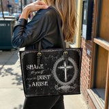 Gothistar Arise From Ash Leather Tote Bag