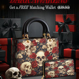 Gothistar Rosarium Of The Dead Lady Leather Bag