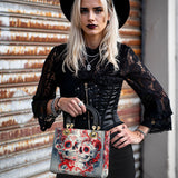 Gothistar Bonded in Shadows Lady Leather Bag