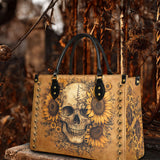 Gothistar Eternal Skull Leather Bag