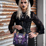 Gothistar Violet Requiem Lady Leather Bag