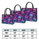 Gothistar Cyber Goth Roses Leather Bag