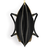 Gothistar The Monarch Of The Damned Leather Tote Bag