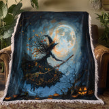 Gothistar Charmed Nightfall Woven Tapestry Blanket