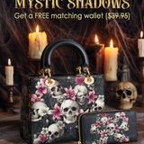 Gothistar Petals & Remains Lady Leather Bag