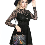 Gothistar Dancing Witches Lady Leather Bag