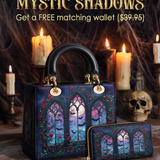 Gothistar Cathedral Of Midnight Lady Leather Bag