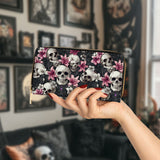 Gothistar Petals & Remains Leather Wallet Purse