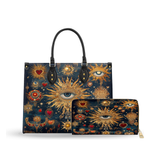 Heart Of The Oracle leather bag and wallet bundle