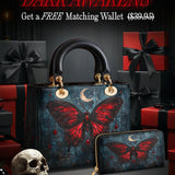 Gothistar Crimson Eclipse Lady Leather Bag