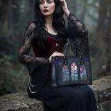 Gothistar Cathedral Of Midnight Leather Bag