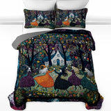 Gothistar All Season Quilt 3-Piece Set Beautiful Witchy Woman