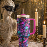 Gothistar Cyber Goth Roses Tumbler
