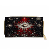 Gothistar Sanctum Of Stars Leather Wallet Purse
