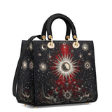 Gothistar Sanctum Of Stars Lady Leather Bag