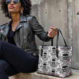 Gothistar Victorian Requiem Leather Tote Bag