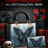 Gothistar Wings of Solace Lady Leather Bag