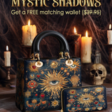 Gothistar Heart Of The Oracle Lady Leather Bag