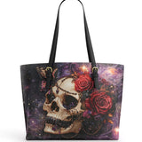 Gothistar Silken Shadows Leather Tote Bag