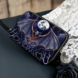 Gothistar Lunar Revenant Leather Wallet Purse