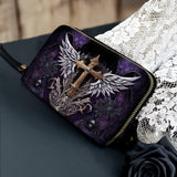 Gothistar The Fallen Sanctum Leather Wallet Purse