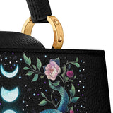 Gothistar Midnight Ascend Leather Satchel Bag