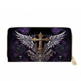 Gothistar The Fallen Sanctum Leather Wallet Purse
