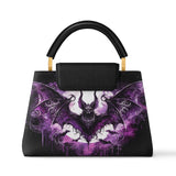 Gothistar Nocturna’s Embrace Personalized Leather Satchel Bag
