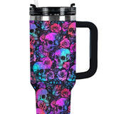 Gothistar Cyber Goth Roses Tumbler