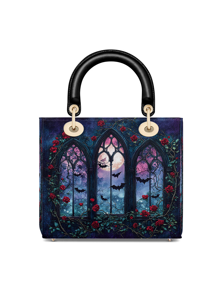 Gothistar Cathedral Of Midnight Lady Leather Bag